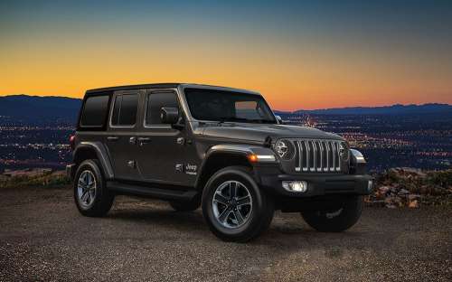 Jeep Wrangler 2024 black color