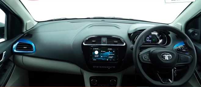 TATA Tiago icng 2024 interior